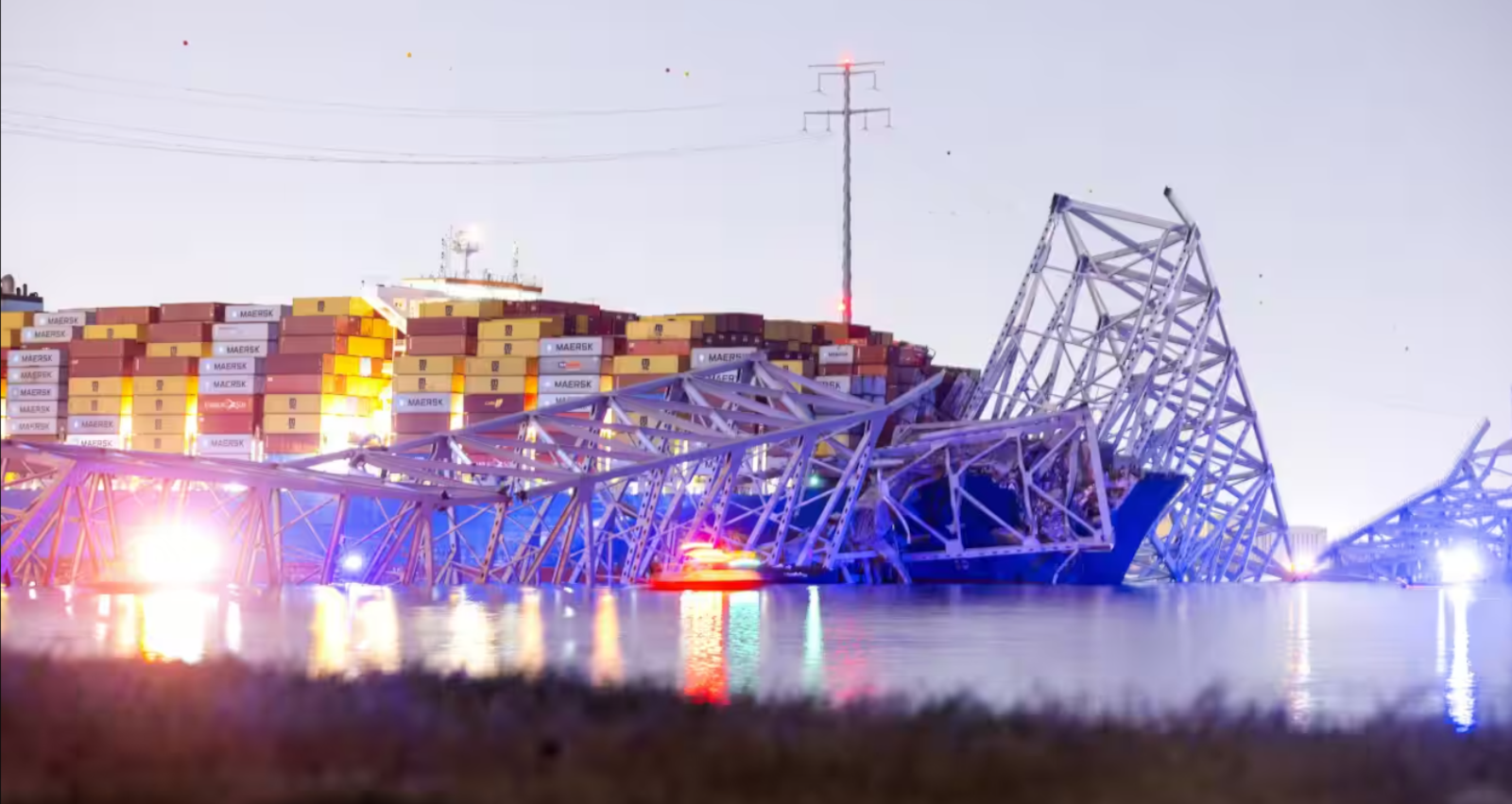 Francis Scott Key Bridge: Γιατί έπεσε πάνω της το πλοίο στη Βαλτιμόρη
